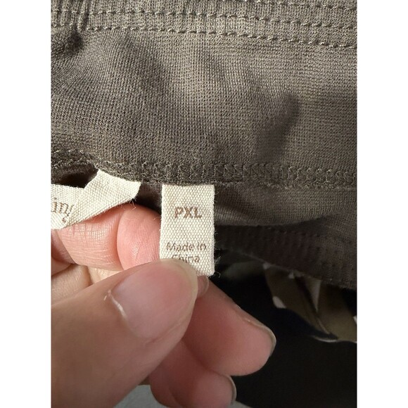 Soft Surroundings Skinny Stretch Pants PXL Brown Pull On Knit Style 35984 - Picture 9 of 10